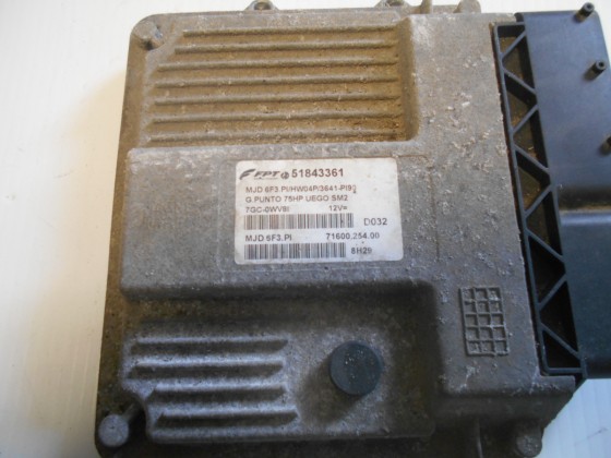 Centralina Motor FPT Grande Punto 1.3 Multijet 75cv 2007